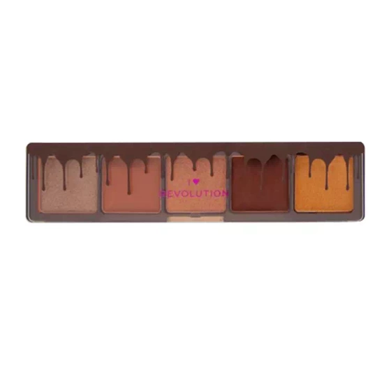 Kliknij na zdjęcie, aby je powiększyć I HEART REVOLUTION MINI CHOCOLATE PALETTE CHOCOLATE FUDGE 1,1G