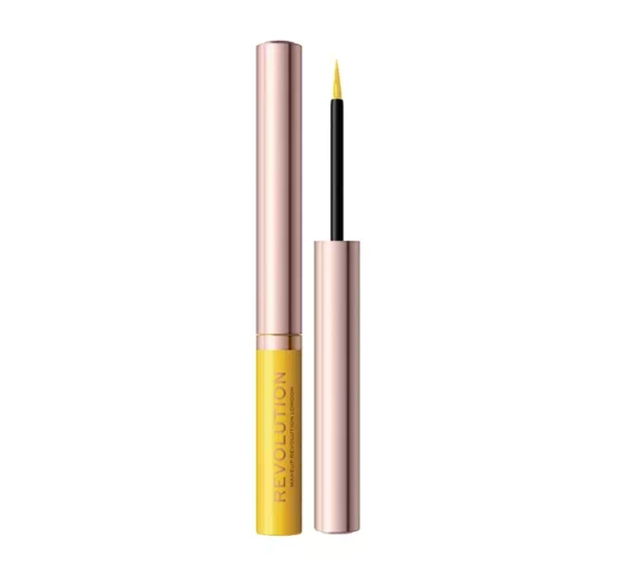 MAKEUP REVOLUTION NEON HEAT FLÜSSIGER EYELINER LEMON YELLOW 2,4ML