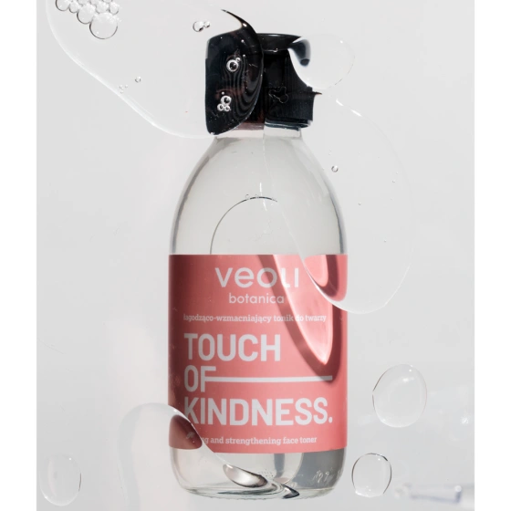 Kliknij na zdjęcie, aby je powiększyć Veoli Botanica Touch Of Kindness Beruhigend-stärkendes Gesichtstonikum 150 ml