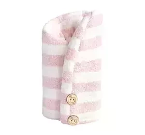 Trust My Sister Mikrofaser-Haartuch rosa-weiß