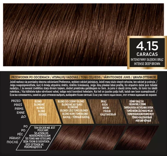 L'Oréal Paris Preference Haarfarbe 4.15 Caracas