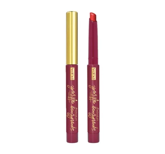 PUPA SPARKLING ATTITUDE LIPPENSTIFTE 001 PRECIOUS CHERRY