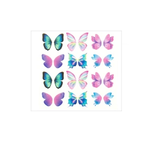 LOVELY FLY BABY FLY ABWASCHBARE TATTOOS FÜR AUGEN MAKE UP