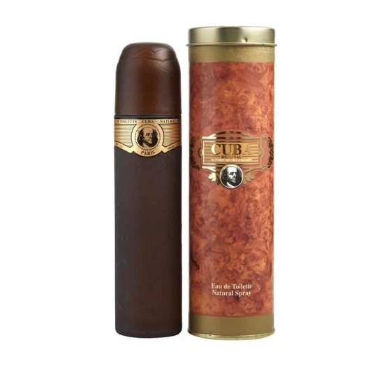 Kliknij na zdjęcie, aby je powiększyć CUBA GOLD EDT SPRAY 100 ML