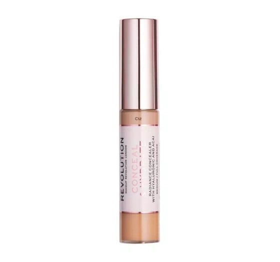 MAKEUP REVOLUTION CONCEAL & HYDRATE CONCEALER C12 13G