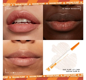 NYX Professional Makeup Duck Plump Lippenkonturenstift 01 Ducking Clear 0,3 g