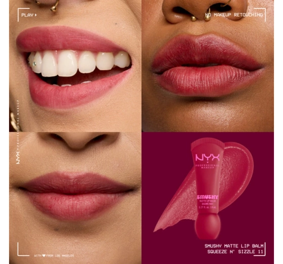 NYX Professional Makeup Smushy matter Lippenbalsam 11 Squeeze N' Sizzle 8 ml