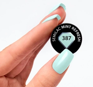 Semilac Soulmate Mix Hybridlack 387 Mint Refresh 7 ml