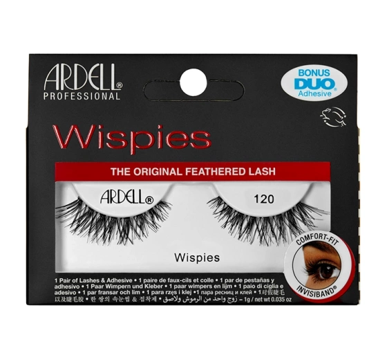 ARDELL NATURAL KÜNSTLICHE WIMPERN 120 DEMI BLACK