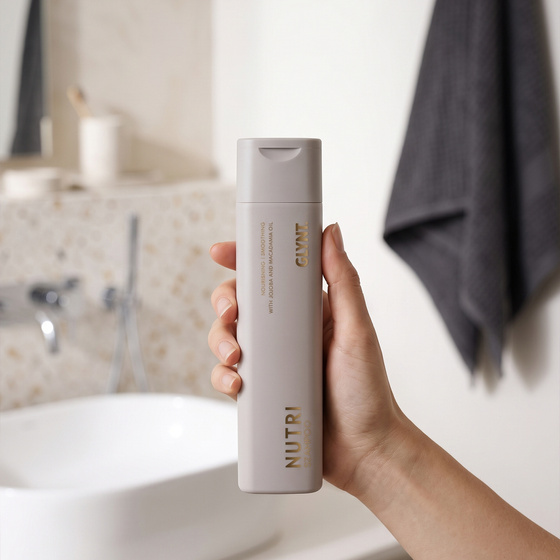 Glynt Nutri Shampoo für sehr trockenes Haar | Nährendes Shampoo für trockenes, strapaziertes und schweres Haar 250 ml