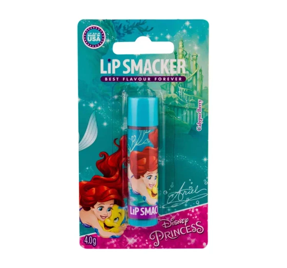 LIP SMACKER DISNEY PRINCESS ARIEL LIPPENBALSAM CALYPSO BERRY 4G
