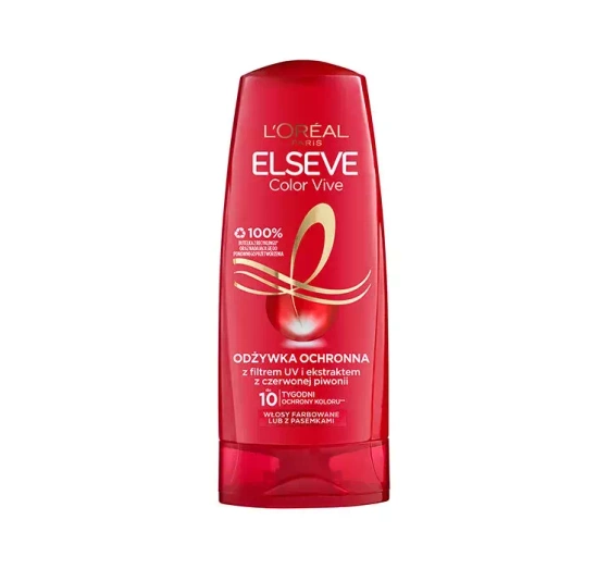 Kliknij na zdjęcie, aby je powiększyć LOREAL ELSEVE COLOR VIVE GEFÄRBTES HAAR SPÜLUNG