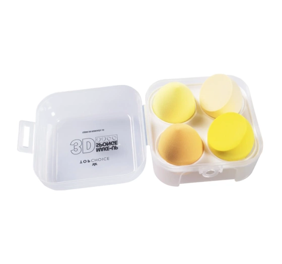 Kliknij na zdjęcie, aby je powiększyć Top Choice Make-up-Schwämmchen-Set, 4 Stück