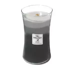 WOODWICK LARGE JAR CANDLE DUFTKERZE TRILOGY WARM WOODS 610G