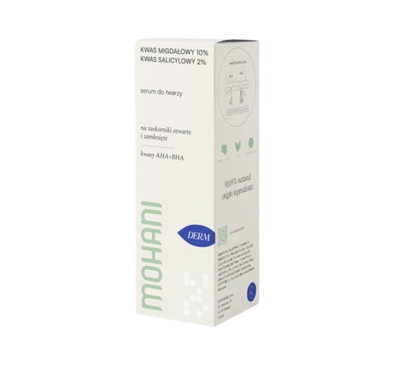 MOHANI EARTH'S ALPHABET COLLECTION PEELING GESICHTSSERUM MIT MANDELSÄURE 10% 30ML