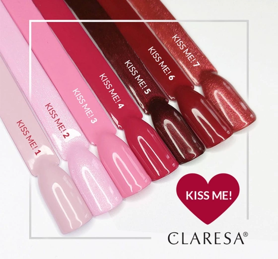 Kliknij na zdjęcie, aby je powiększyć Claresa Hybrid-Nagellack Kiss Me! 2 5 g