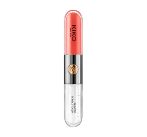 KIKO Milano Unlimited Double Touch Zweiteiliger Flüssiglippenstift 114 Orange Red 2x3ml