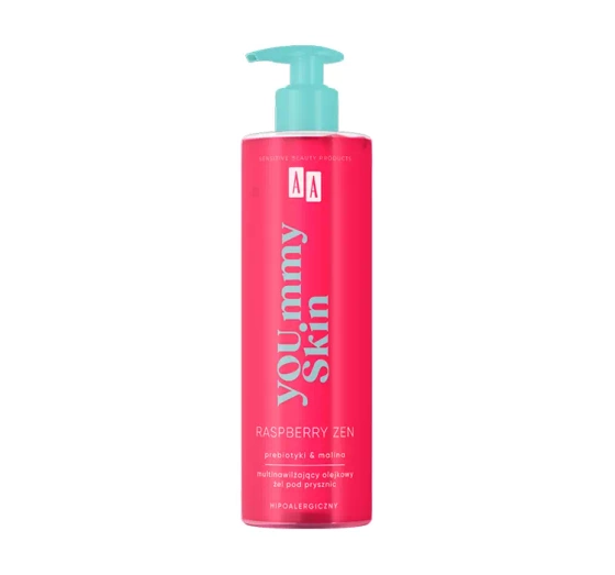 AA YOU.MMY SKIN MULTIFEUCHTIGKEITSSPENDENDES ÖLGEL FÜR DIE DUSCHE RASPBERRY ZEN 400ML