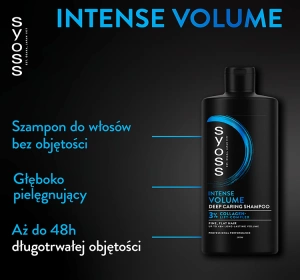 SYOSS VOLUME SHAMPOO FÜR SANFTES HAAR OHNE VOLUMEN 440ML