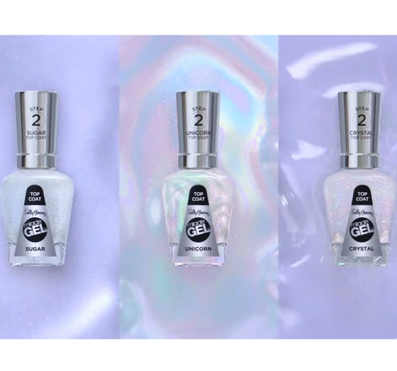 Sally Hansen Miracle Gel Top Coat Gel-Nagellack 105 Crystal 14,7 ml