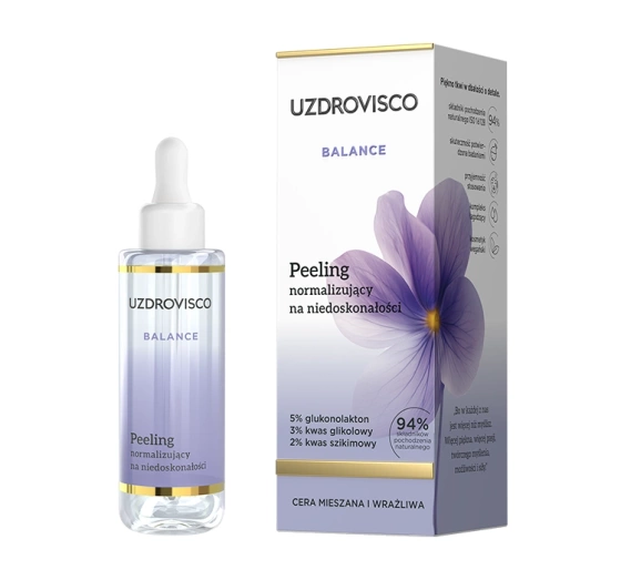 Kliknij na zdjęcie, aby je powiększyć Uzdrovisko Balance Normalisierendes Peeling gegen Hautunreinheiten 30ml