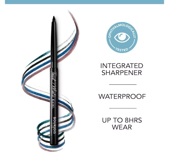 BOURJOIS TWIST MATIC KAJAL AUTOMATISCHER AUGENSTIFT 03 HENNA DORABLE 1,2G