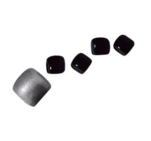 Ohora Hybrid-Nagelsticker Pedicure Black Hole