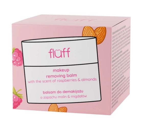 FLUFF MAKEUP REMOVER BALM BALSAM ZUR MAKE-UP-ENTFERNUNG HIMBEERE MANDEL 50 ML