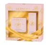 Dermika Luxury Placenta Geschenkset: Lifting- und Glättungscreme 50+ 50 ml + Serum für Augen und Augenlider 15 ml