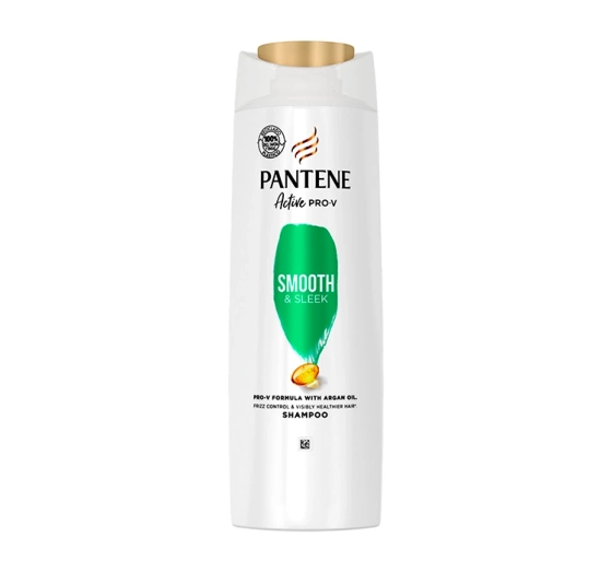 Kliknij na zdjęcie, aby je powiększyć PANTENE PRO-V SMOOTH AND SLEEK SHAMPOO 400ML
