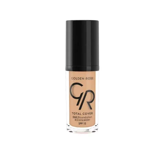 GOLDEN ROSE TOTAL COVER FOUNDATION CONCEALER GRUNDIERUNG 04 30ML