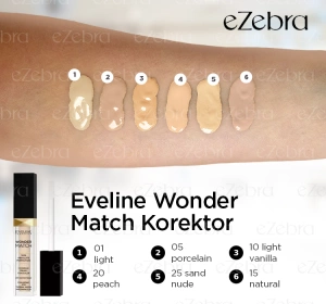 EVELINE WONDER MATCH FLÜSSIGER CONCEALER 15 NATURAL 7ML