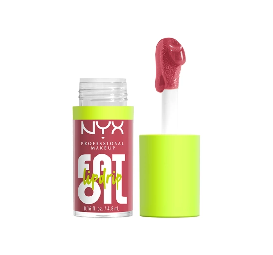 Kliknij na zdjęcie, aby je powiększyć NYX PROFESSIONAL MAKEUP FAT OIL LIP DRIP LIPGLOSS 09 CHILLIN' LIKE A VILLAIN 4,8ML