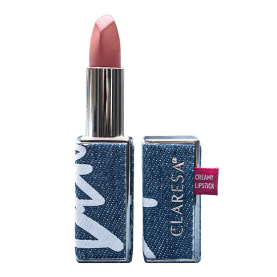 Kliknij na zdjęcie, aby je powiększyć Claresa Denim cremefarbener Lippenstift 02 Autumn Rose