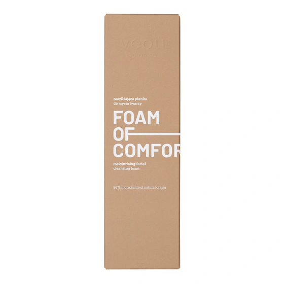 Veoli Botanica Foam Of Comfort Feuchtigkeitsspendender Gesichtsreinigungsschaum 150 ml