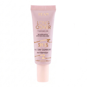 Hean Long Cover All Day Comfort wasserfeste, deckende Foundation SPF25 C4 Warm Beige 25 ml