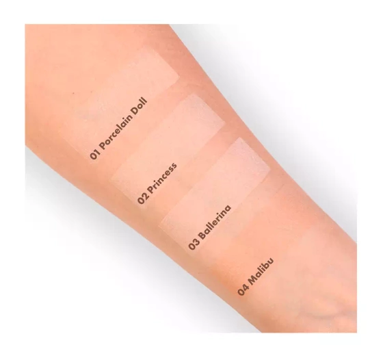 MIYO DOLL FACE SATIN GEPRESSTER PUDER FÜR GESICHT 03 BALLERINA 7G