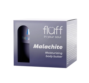 FLUFF IN YOUR SOUL FEUCHTIGKEITSSPEDENDE KÖRPERBUTTER MIT MALACHIT 150ML