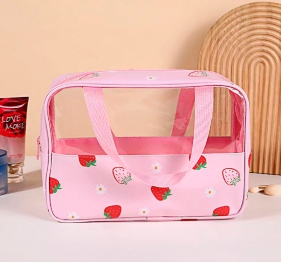 Kliknij na zdjęcie, aby je powiększyć eCarla wasserdichte Kosmetiktasche KS148 Erdbeeren