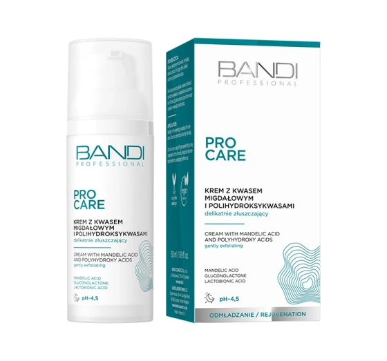 BANDI PROFESSIONAL PRO CARE CREAM MIT MANDELSÄURE UND POLYHYDROXYSÄUREN 50ML
