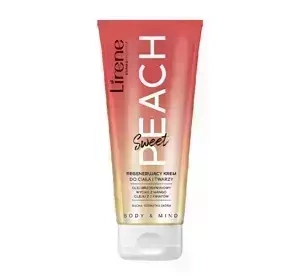 LIRENE BODY & MIND REGENERIERENDE KÖRPER- UND GESICHTSCREME SWEET PEACH 200ML