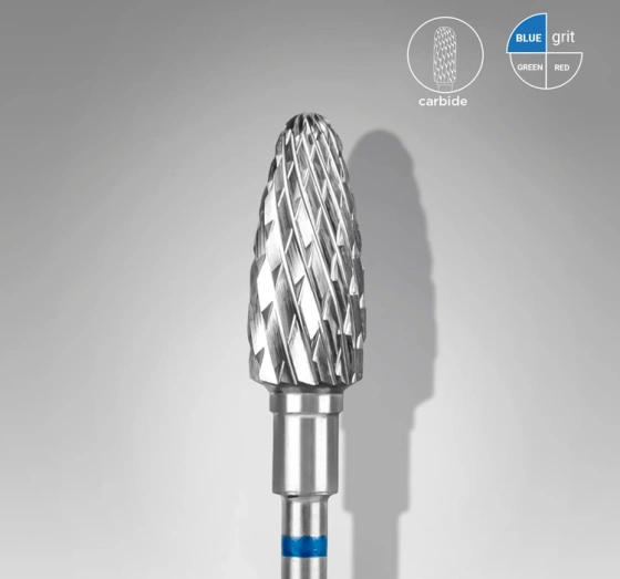 Staleks Pro Expert Hartmetallfräser Rundkegel Blau FT90B060/14