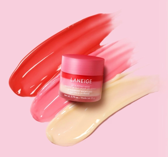 Kliknij na zdjęcie, aby je powiększyć Laneige Lip Sleeping Mask Nährende Lippenmaske für die Nacht Strawberry Shortcake 20 g