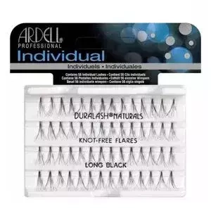 ARDELL INDIVIDUAL WIMPERNBÜSCHEL OHNE KNOTEN LONG BLACK 56 STÜCK