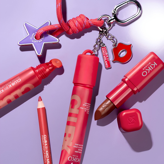 KIKO Milano Club K Pigment Pop Lip Pencil – temperierter Lippenkonturenstift 01 Warm-Up Set 1,1 g