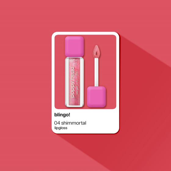 Poppy Head Blingo! Jackpot Gloss Lipgloss 04 Shimmortal 4,8 g