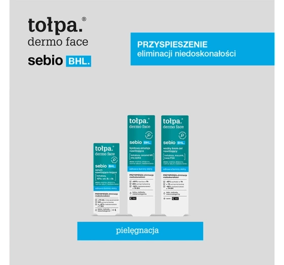 TOŁPA DERMO FACE SEBIO BHL SERUM FEUCHTIGKETSSPENDEND-LINDERNDES 30ML