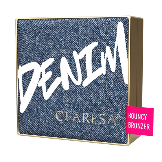 Kliknij na zdjęcie, aby je powiększyć Claresa Denim Bronzer Bouncy mit elastischer Formel im Kompaktpuder, 01 Light, 10 g