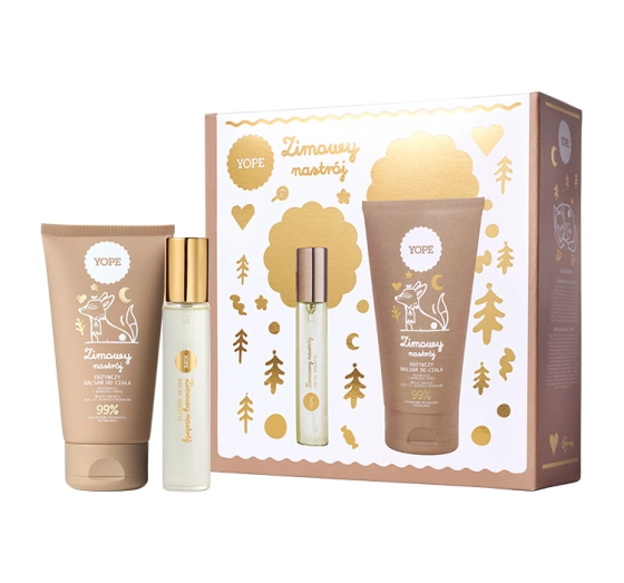 Kliknij na zdjęcie, aby je powiększyć Yope Winterstimmung Geschenkset Eau de Toilette Spray 33 ml + Körperbalsam 150 ml