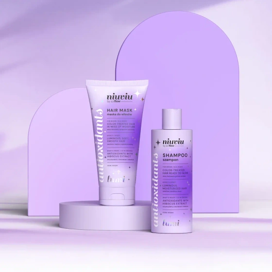 Niuviu by So!Flow Lumi Shampoo für coloriertes Haar 300 ml